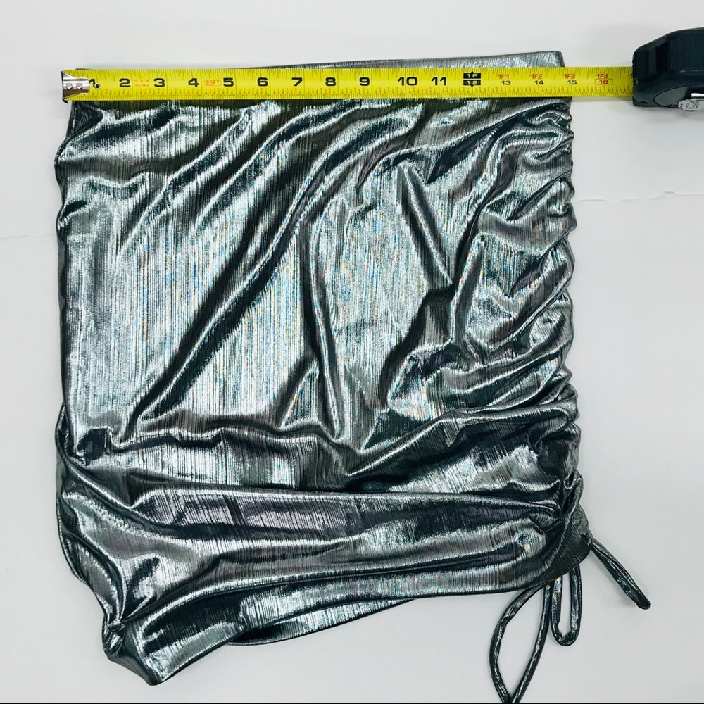 Guess Metallic Midi Skirt - Picture 6 of 6